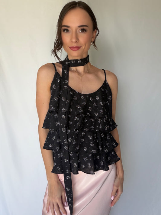 Eden Ruffle Top